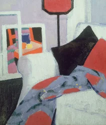 Das weiße Sofa, 7 Ainslie Place, ca. 1915