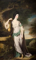 Porträt von Miss Catherine Eld, 1767