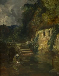 Eine Mühle in der Nähe von Tintern, ca. 1824-26