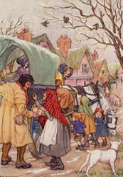 Illustration für Der Grillenfänger von Charles Dickens