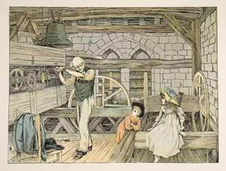 Der Uhrmacher, aus Vierundzwanzig Arbeiter, veröffentlicht 1900