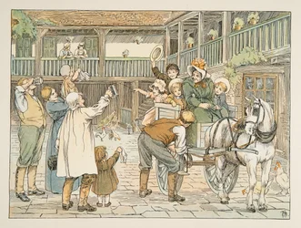 Der Stallknecht, aus Vierundzwanzig Arbeiter, veröffentlicht 1900