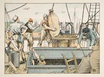 Der Stauer, aus Vierundzwanzig Arbeiter, veröffentlicht 1900
