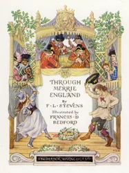 Titelblatt-Illustration für Durch Merrie England
