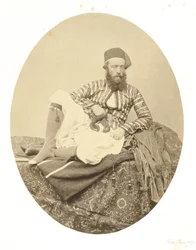 Porträt, türkische Sommertracht