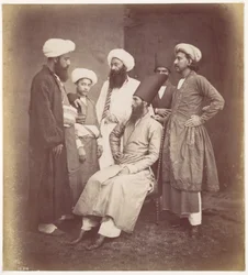 [Sechs ostindische Männer]