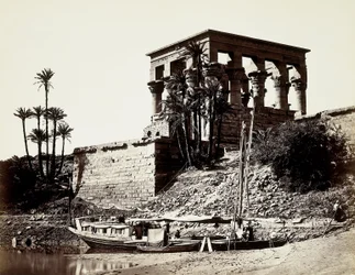 Der Hypäthral-Tempel, Philae (Ägypten)