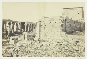 Blick auf die Insel Philä, 1857