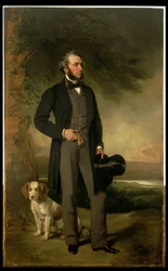 Porträt von John Hick Esq, JP, ca. 1861