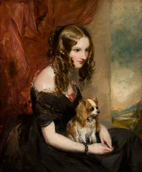 Porträt der Hon. Selina Weld Forester, Viscountess Newport und später Countess of Bradford