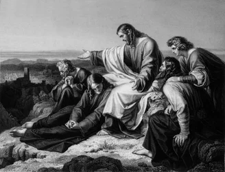 Jerusalem hat schwer gesündigt, deshalb ist sie entfernt, um 1846