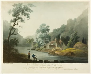 Zwischen Crogen und Llandrillo am Fluss Dee