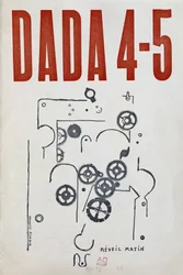 2. Umschlag von „Dada 4-5“ von Picabia, literarische und künstlerische Sammlung, Juli 1917
