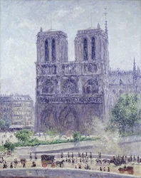 Notre Dame in der Morgensonne