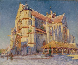 Die Kirche in Moret