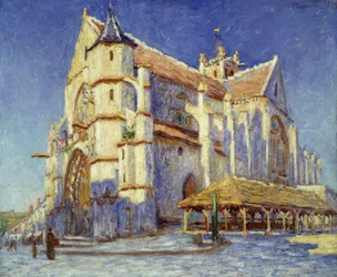 Die Kirche in Moret