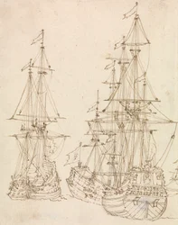 Studien von Schiffen