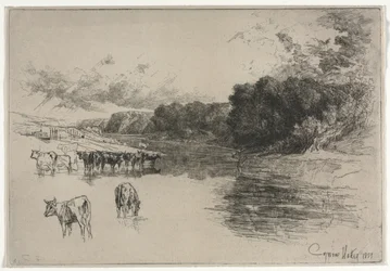 Ein Fluss in Lancashire