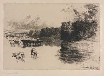 Ein Fluss in Lancashire