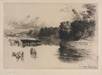 Ein Fluss in Lancashire, 1881