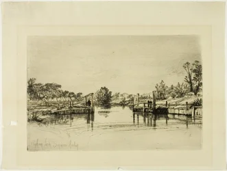 Egham-Schleuse