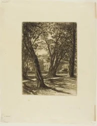 Kensington Gardens, Nr. I (kleine Platte)