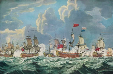 Schlacht in der Bucht von Quiberon, ca. 1765