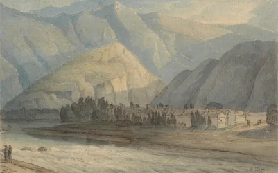 Der Grange am Kopf des Keswick-Sees