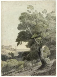 Tivoli, Rom in der Ferne
