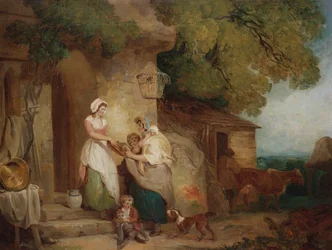Rustikale Wohltätigkeit, 1791