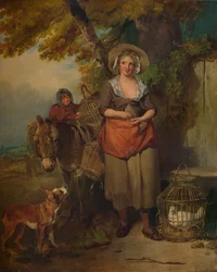 Die Rückkehr vom Markt, 1786, 1938