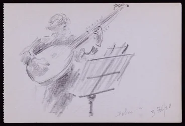 Porträt von Arnold Dolmetsch
