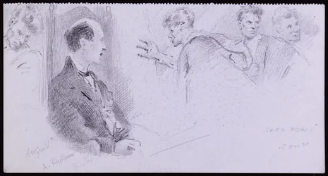 Porträt von Arthur Rackham