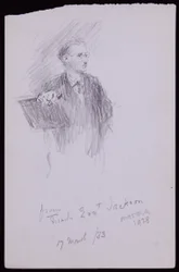 Porträt von Ernest Jackson
