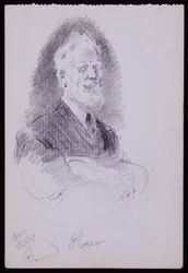 Porträt von George Bernard Shaw