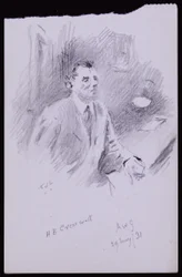 Porträt von HB Cresswell