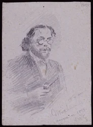 Porträt von JT Micklethwaite, ca. 1893