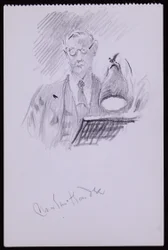Porträt von Martin Hardie, ca. 1931