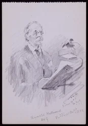 Porträt von Reginald Hallward