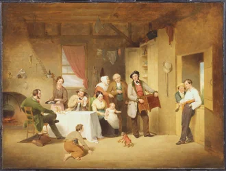 Der Drehorgelspieler (Der wandernde Musiker)