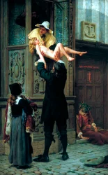 Gerettet vor der Pest, 1898