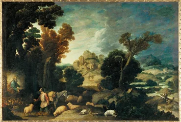 Der brennende Dornbusch - Moses und der brennende Busch