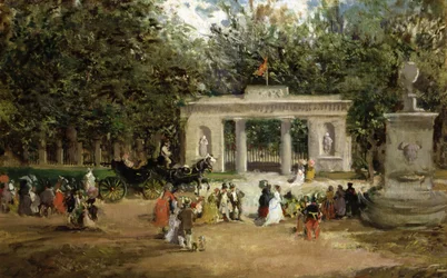 Tor des Botanischen Gartens von Madrid