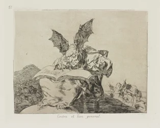 Contra el bien general, Platte 71 aus der Serie Los desastres de la guerra