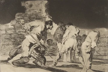 Disparates Los Proverbios, ca. 1816-23 veröffentlicht 1864