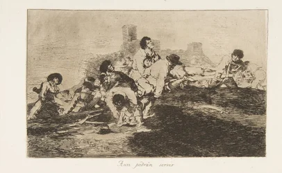 Platte 24 aus Die Schrecken des Krieges, Los Desastres de la Guerra: Sie... (1810 veröffentlicht 1863)