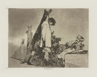 Tampoco. (Auch nicht [in diesem Fall]), pl. 36 aus der Serie Los desastres de la guerra (Die Schrecken des Krieges)