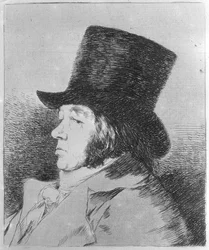 Francisco Goya y Lucientes, Maler, Tafel 1 aus der Serie „Los Caprichos“