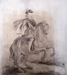 Reiterporträt von Philipp III. von Spanien