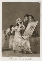 Hasta la muerta aus Los Caprichos, veröffentlicht 1799